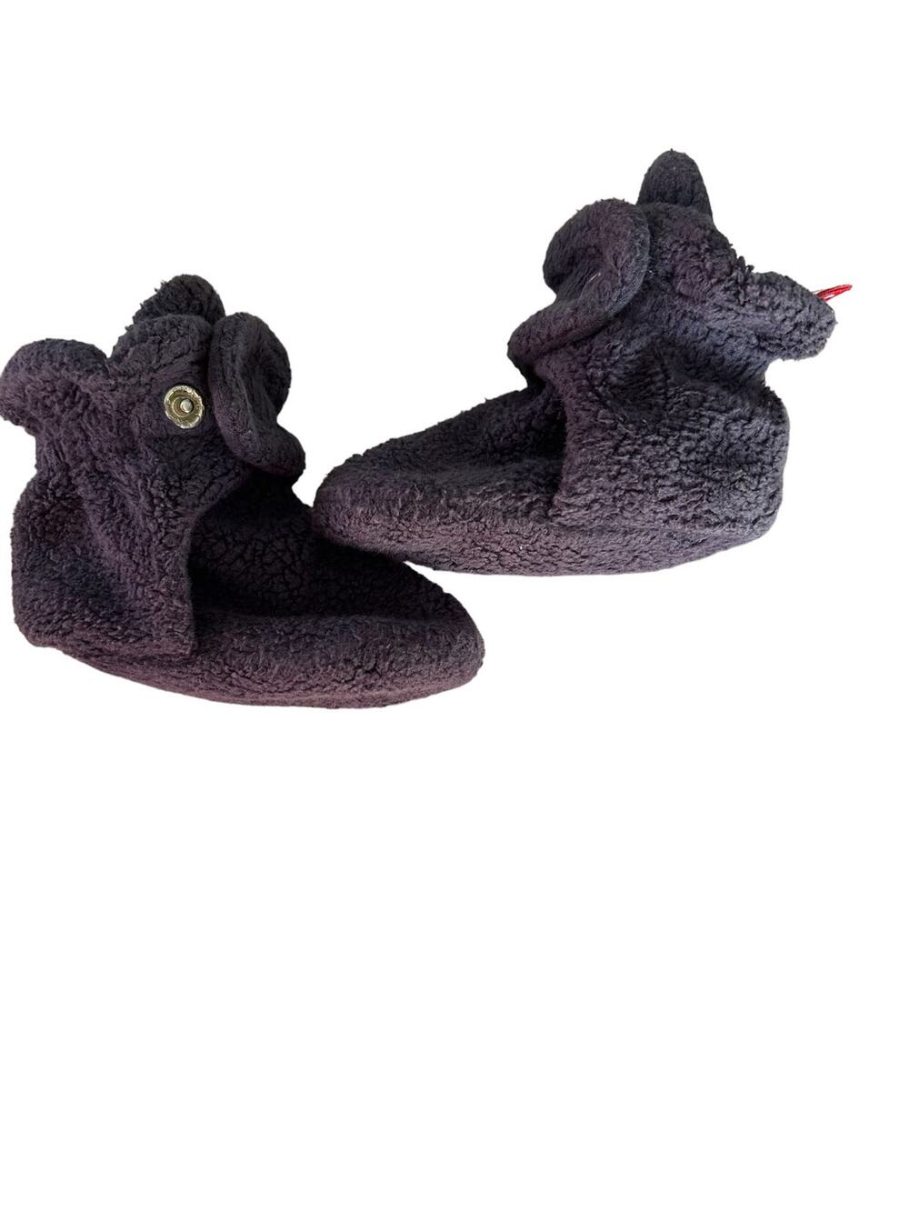 Zutano Navy Blue Fleece Booties 6m
